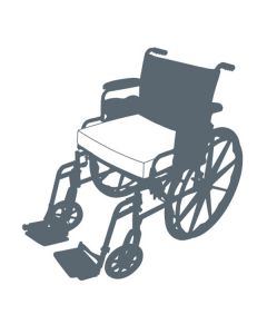 Foam Wheel Chair Cushion - 18x16x3 (inches)