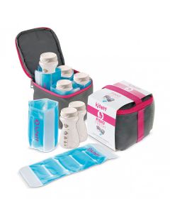 FISIO FRESH Insulated Breastmilk Storage Bag Keeps Milk Fresh and Cold While Travelling