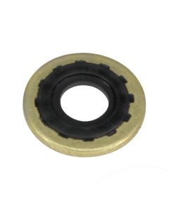 Brass Washer with Rubber Ring – Durable, Leak-Proof Oxygen Connection