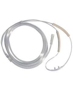 Adult Cannula with 7ft Supply Tube and Ear Cushions – Comfortable Oxygen Therapy